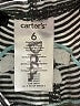 Carter's Stripes White Sweatpants 3-6 MO / 6 MO - photo 3