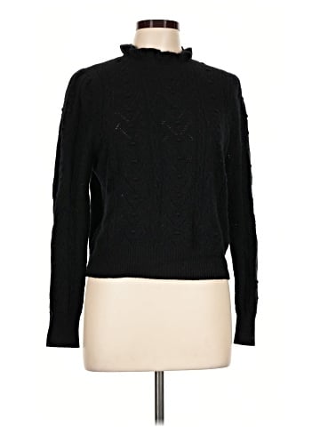 Aqua Turtleneck Sweater (view 1)
