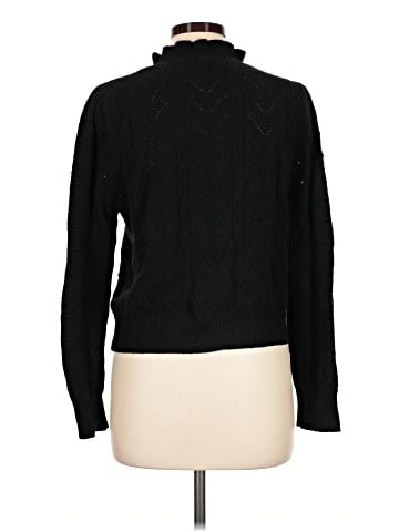 Aqua Turtleneck Sweater (view 2)