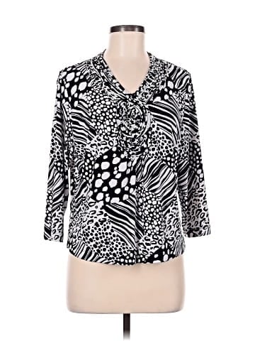 Allison Daley 3/4 Sleeve Blouse (view 1)