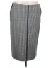Max Mara Houndstooth Gray Formal Skirt Size EU (IT) 46 / US 10 - photo 1