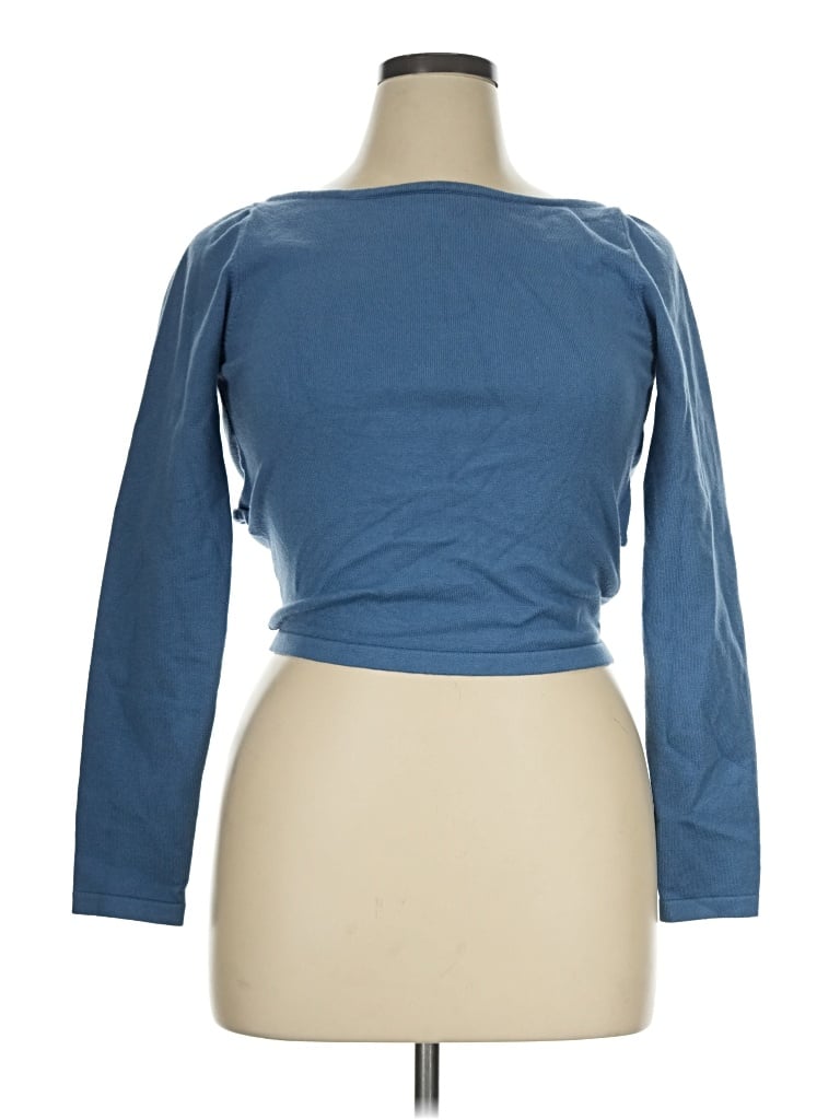 Forever 21 Pullover Sweater In Blue