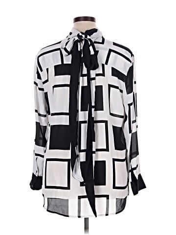New York & Company Long Sleeve Blouse (view 2)