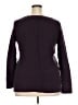 Ann Taylor LOFT 100% Cotton Purple Pullover Sweater Size 18 - photo 2