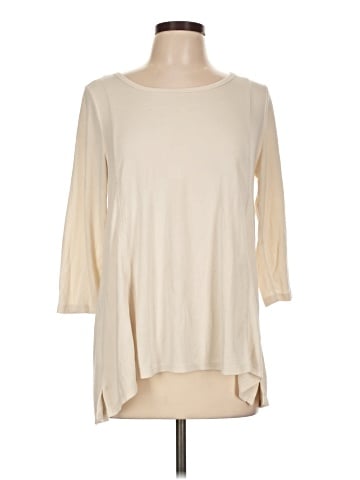 Joan Vass 3/4 Sleeve T-Shirt (view 1)