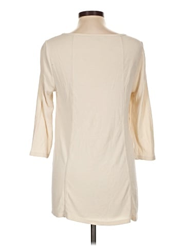 Joan Vass 3/4 Sleeve T-Shirt (view 2)