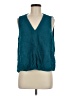Michael Stars Teal Sleeveless Blouse Size M - photo 1