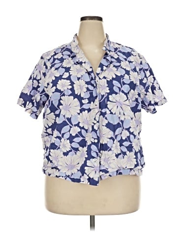Gap Short Sleeve Blouse (view 1)