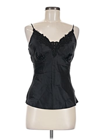 Halston Sleeveless Silk Top (view 1)