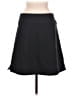 lucy Solid Black Casual Skirt Size M - photo 2