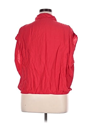 RACHEL Rachel Roy Sleeveless Button-Down Shirt (view 2)