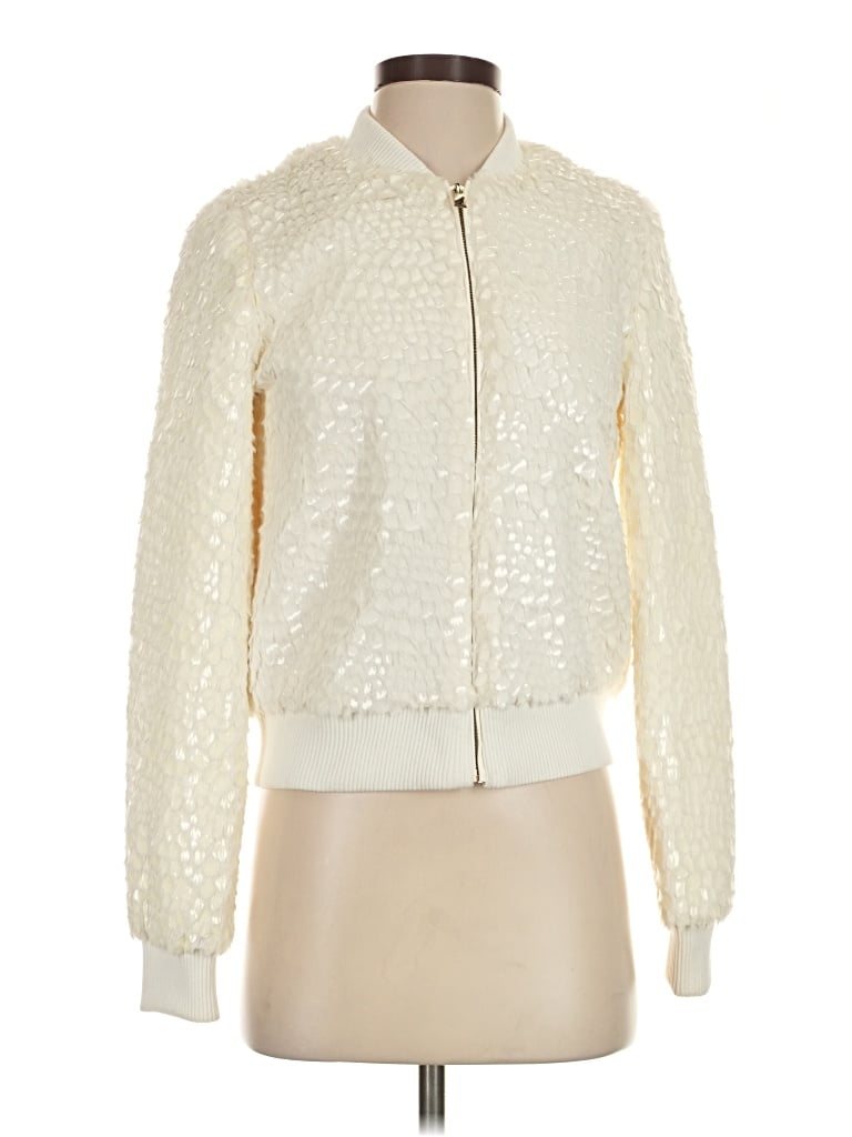 Pre-owned John & Jenn Jacket In Ivory