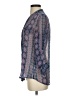 Kut from the Kloth 100% Polyester Blue 3/4 Sleeve Blouse Size S - photo 5