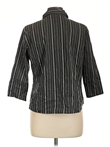Apt. 9 3/4 Sleeve Button-Down Shirt (view 2)