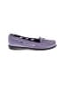 Dr. Scholl's 100% Leather Purple Flats Size 5 - photo 1