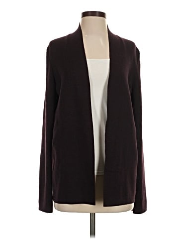 Linda Allard Ellen Tracy Wool Cardigan (view 1)