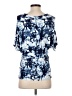 Venus Blue Short Sleeve Blouse Size S - photo 2