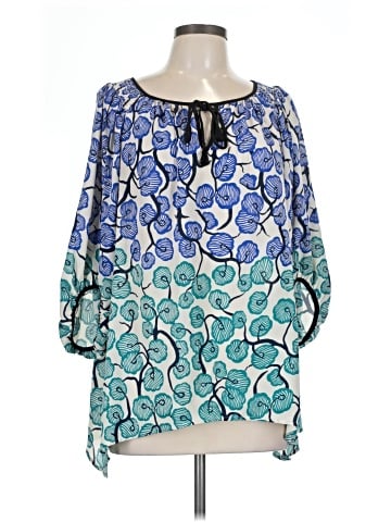Vanessa Virginia 3/4 Sleeve Blouse (view 1)
