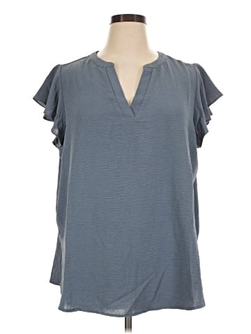 Adrianna Papell Short Sleeve Top (view 1)