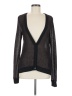 Sparkle & Fade Jacquard Marled Solid Tan Black Cardigan Size M - photo 1