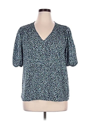 Ann Taylor Factory Short Sleeve T-Shirt (view 1)