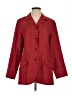 Faconnable 100% Linen Plaid Red Blazer Size S - photo 1