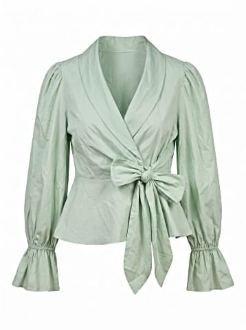 FASHION TO FIGURE 3/4 Sleeve Blouse (view 1)
