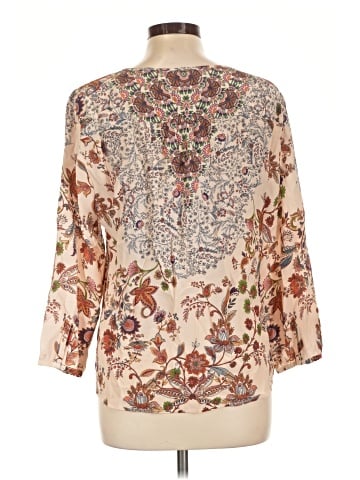Ecru Long Sleeve Blouse (view 2)