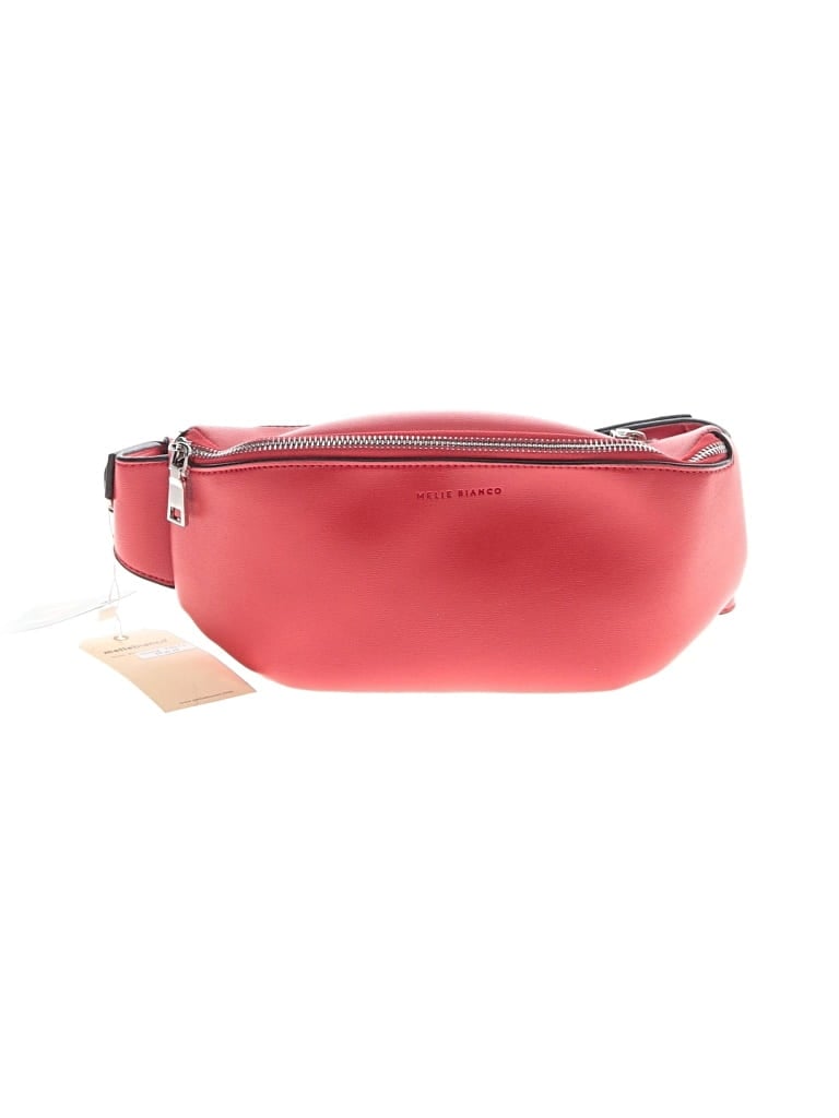 Pre-owned Melie Bianco Belt Bag In Red