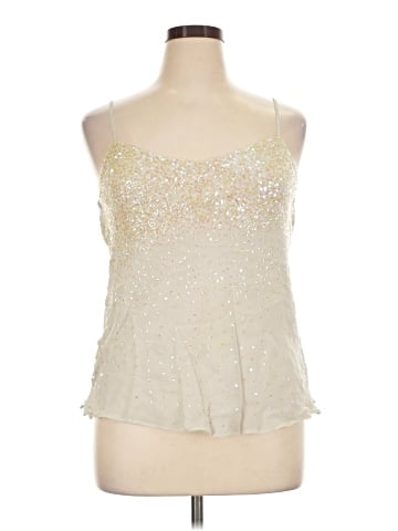 INC International Concepts Sleeveless Silk Top (view 1)
