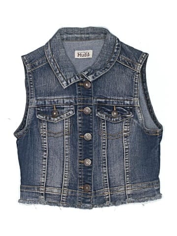 Mudd Denim Vest (view 1)