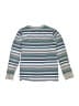 Tea 100% Cotton Blue Long Sleeve Henley Size 10 - photo 2