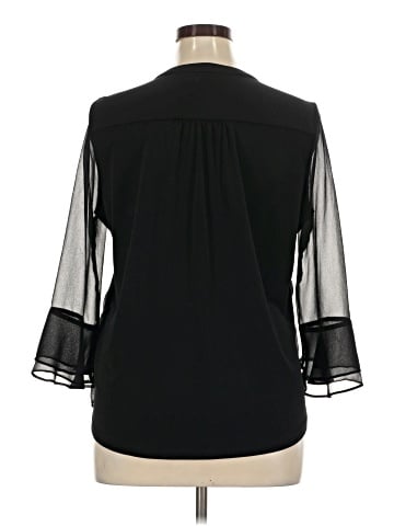 Charter Club 3/4 Sleeve Blouse (view 2)