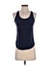 Iris & Ink 100% Silk Blue Sleeveless Top Size 0 - photo 1