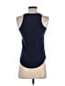 Iris & Ink 100% Silk Blue Sleeveless Top Size 0 - photo 2