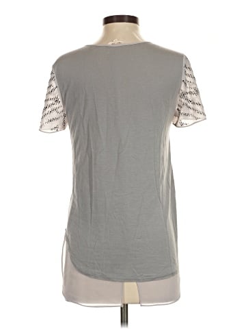 Rebecca Taylor Short Sleeve Silk Top (view 2)