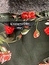 41Hawthorn 100% Polyester Floral Black Short Sleeve Blouse Size XXL - photo 7