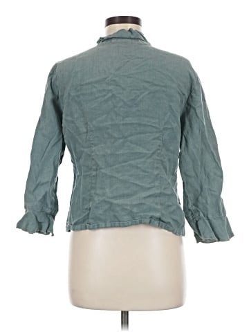 Cut Loose 3/4 Sleeve Button-Down Shirt (view 2)