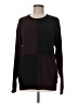 Threads 4 Thought Color Block Burgundy Pullover Sweater Size M - photo 1