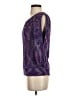 INC International Concepts Chevron-herringbone Purple Pullover Sweater Size S - photo 5