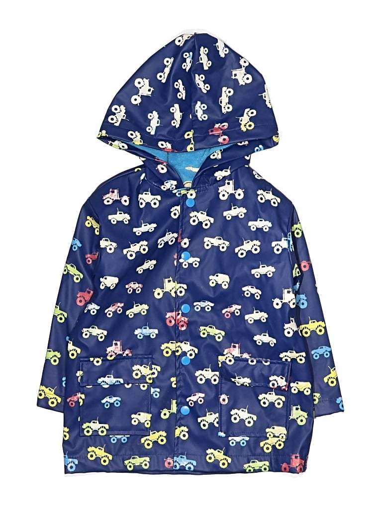 Pre-owned Hatley Kids' Raincoat In Blue