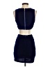 TOBI Solid Blue Cocktail Dress Size S - photo 2