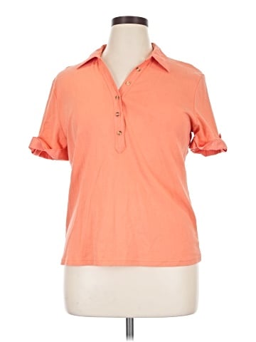 Karen Scott Short Sleeve Blouse (view 1)