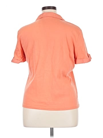 Karen Scott Short Sleeve Blouse (view 2)