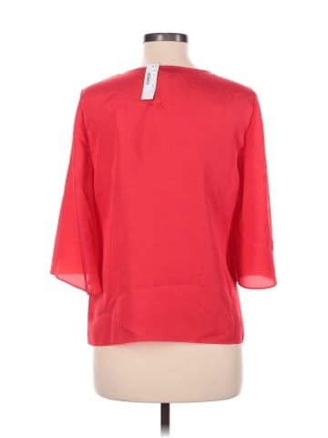 J.Crew 365 3/4 Sleeve Silk Top (view 2)