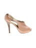 Coach 100% Leather Tan Heels Size 9 - photo 1