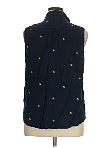 Christopher & Banks Sleeveless Button-Down Shirt (view 2)