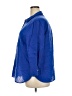 Chico's 100% Linen Blue 3/4 Sleeve Button-Down Shirt Size XXL (4) - photo 5