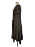 Perceptions Polka Dots Black Casual Dress Size L - photo 5