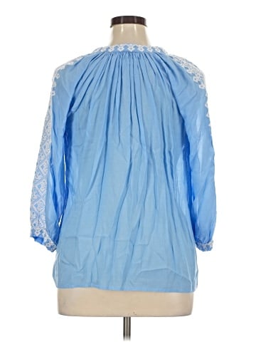 Melissa Odabash 3/4 Sleeve Blouse (view 2)